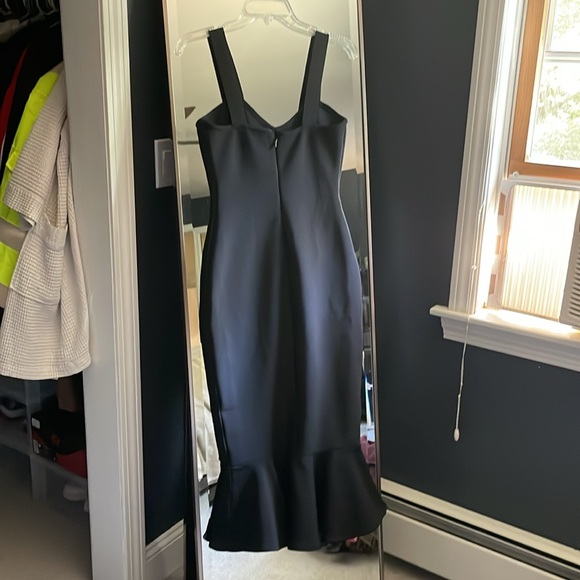 Bailey Black Mermaid Midi Bodycon Dress - Black l M - Picture 4 of 7